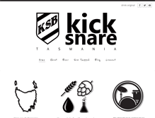 Tablet Screenshot of kicksnarebrewing.com